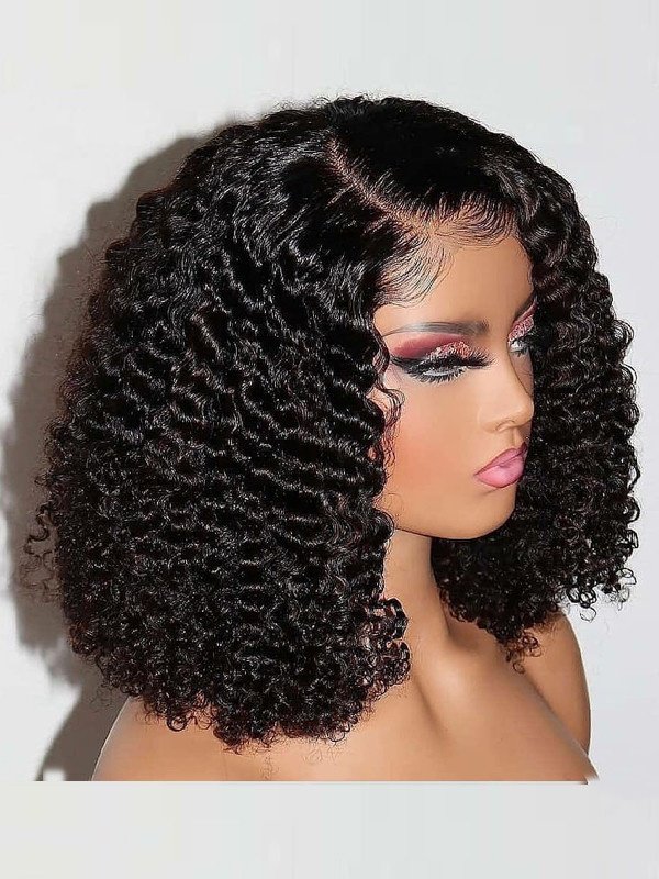 Real 9x6 HD Lace Wig Curly Virgin Indian Human Hair With Pre-plucked Hairline 150% Density Remy Hair