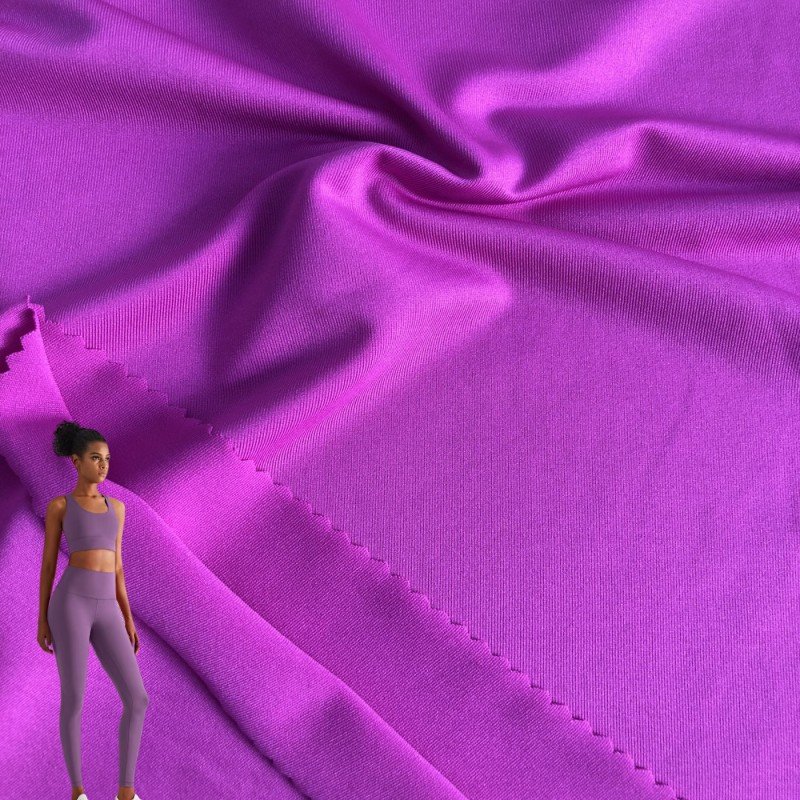 220gsm 94% Nylon 6 Spandex Stretch Glitter Lurex Fabric Skin-Friendly Warm Swimwear 94 Nylon 6 Spandex Stretch Glitter Fabric
