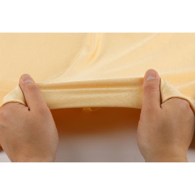 Hot selling Customized high stretch quick-drying fabric 90% polyester 10% spandex ribbed glossy swimwear bikini fabric