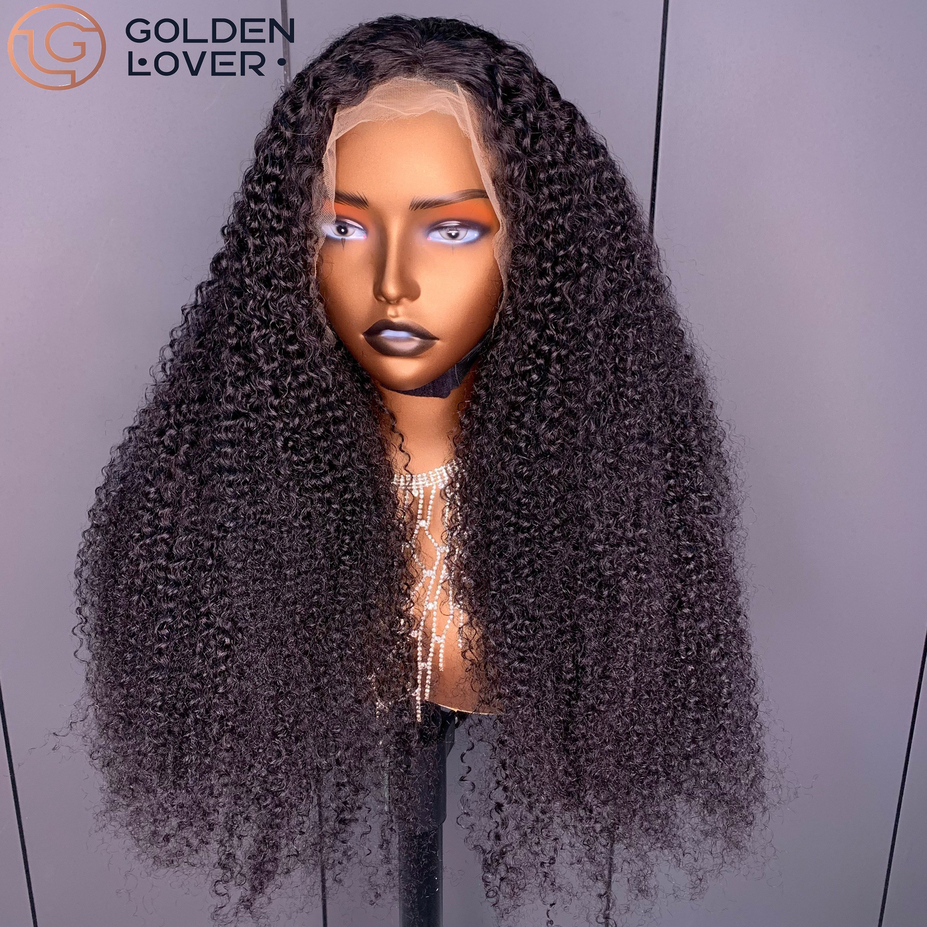 13x4 HD Wholesale Cheap Lace Front 100% Indian Human Hair Wig For Black Women Curly 13*6 Frontal Wig 1 - 49 pieces
