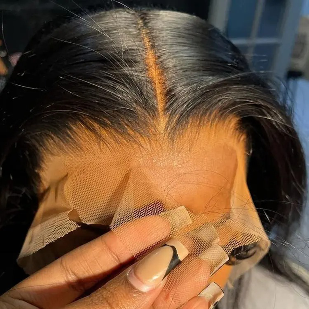 Raw Hair HD Lace Front Wig,Virgin Cuticle Aligned Glueless Full Lace Human Hair Wig,Lace Frontal Wig For Black Women