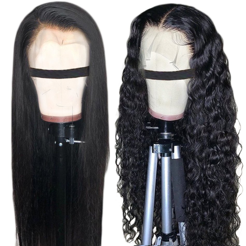 ZSF Hair Wig Wholesale Brazilian Silky Straight 13x4 Lace Frontal Wig 100% Unprocessed Virgin Cuticle Aligned Human Hair Wigs