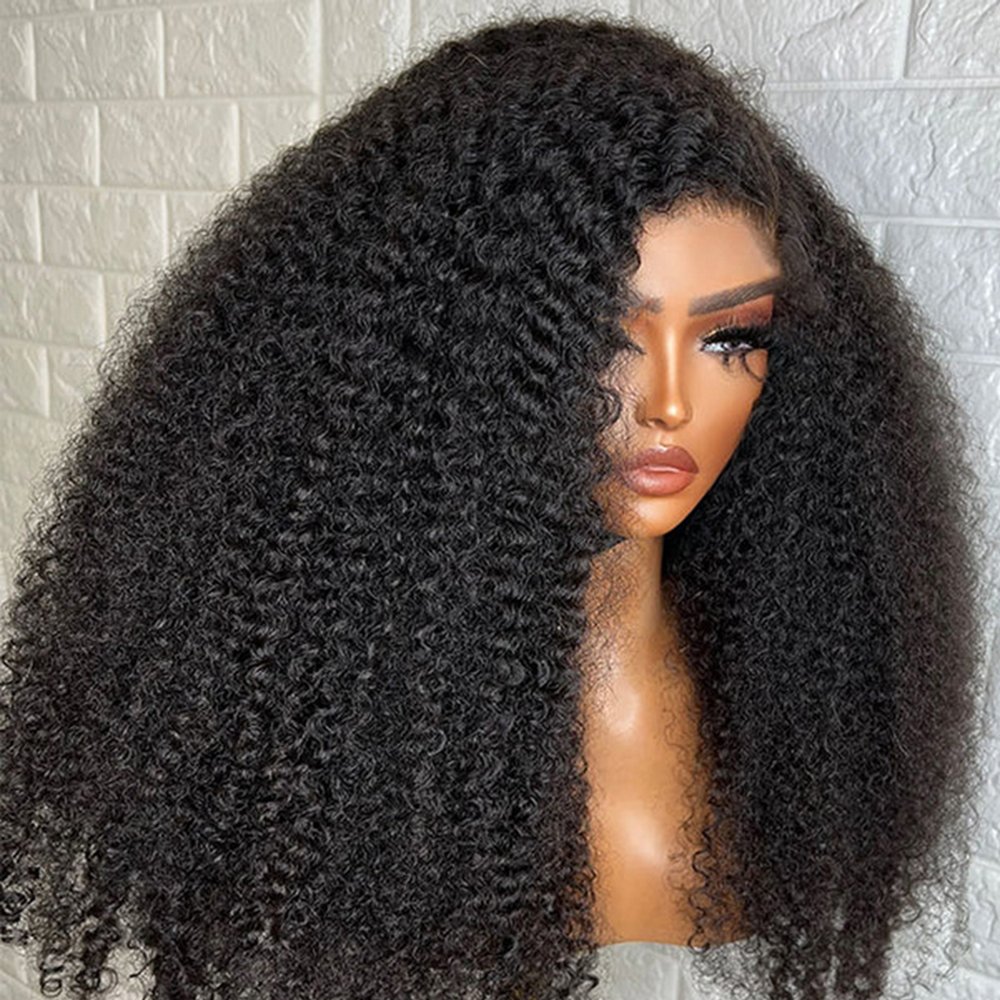 13x4 Lace Front Curly Human Hair Wigs For Black Women Factory Cheap Curly 13x6 HD Curly Baby Hair Frontal Wig