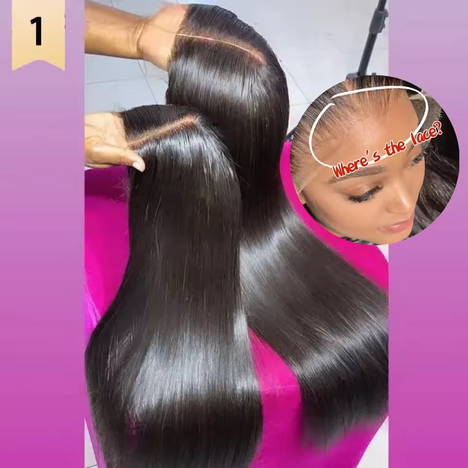 2024 Hot Selling Brazilian Human Hair Lace Front Wig Virgin Hair Vendors Deep Wave Glueless Human Hair Wigs