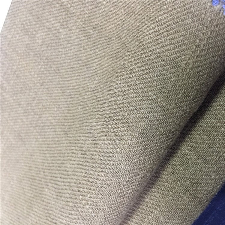 Ramie fabric with price 80% ramie 20%cotton fabric herringbone fabric for shirt