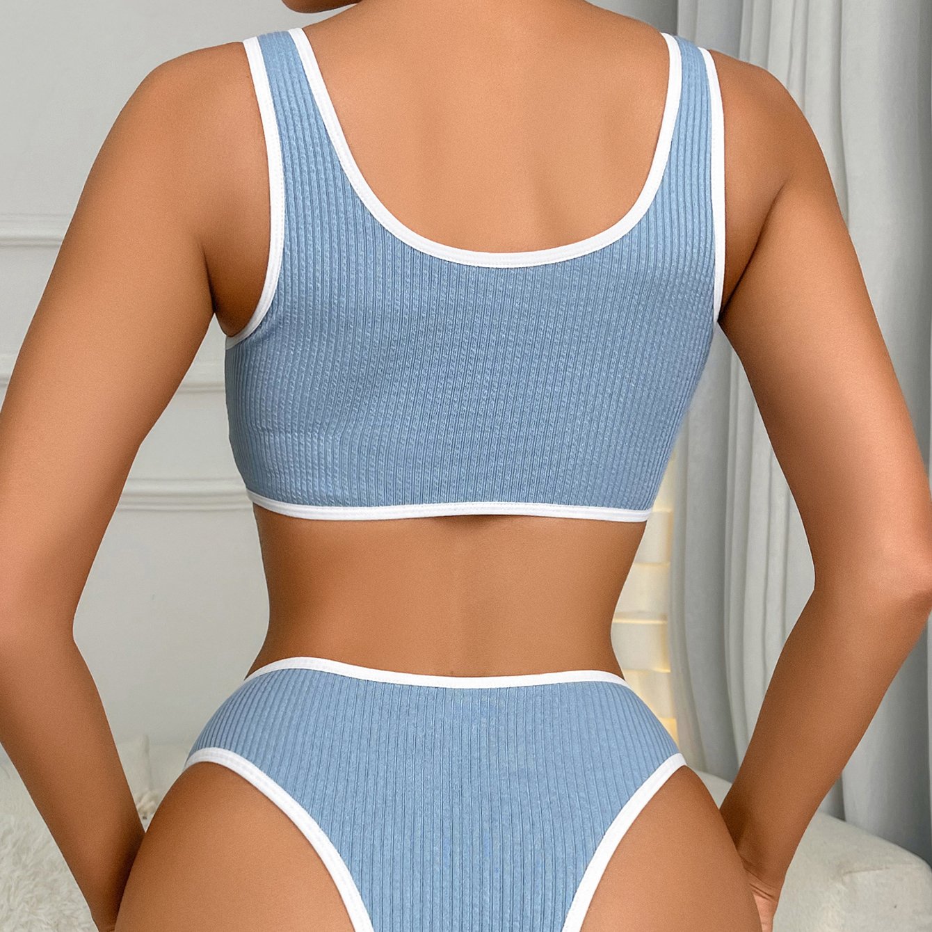 2023 New Seamless Top Bra And Underwear Panties Fitness Yoga Wear Gym Female Bra And Panty Set For Women