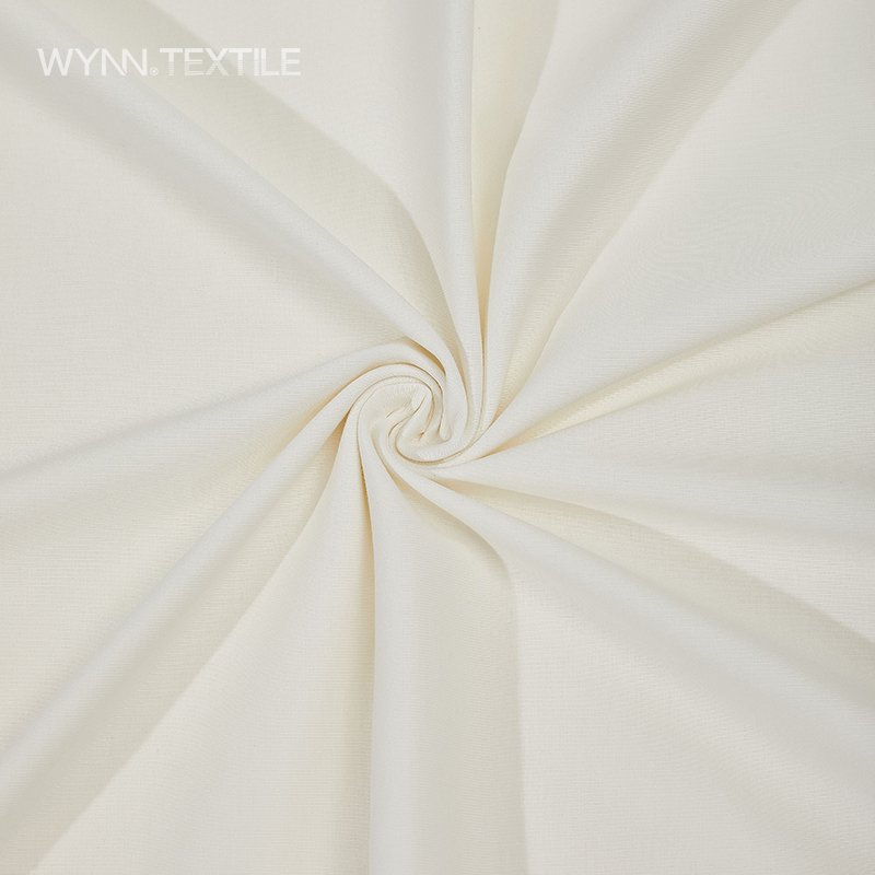 Custom 100s ribbed pure cotton skin friendly 145G spring/summer antibacterial clothing T-shirt fabric