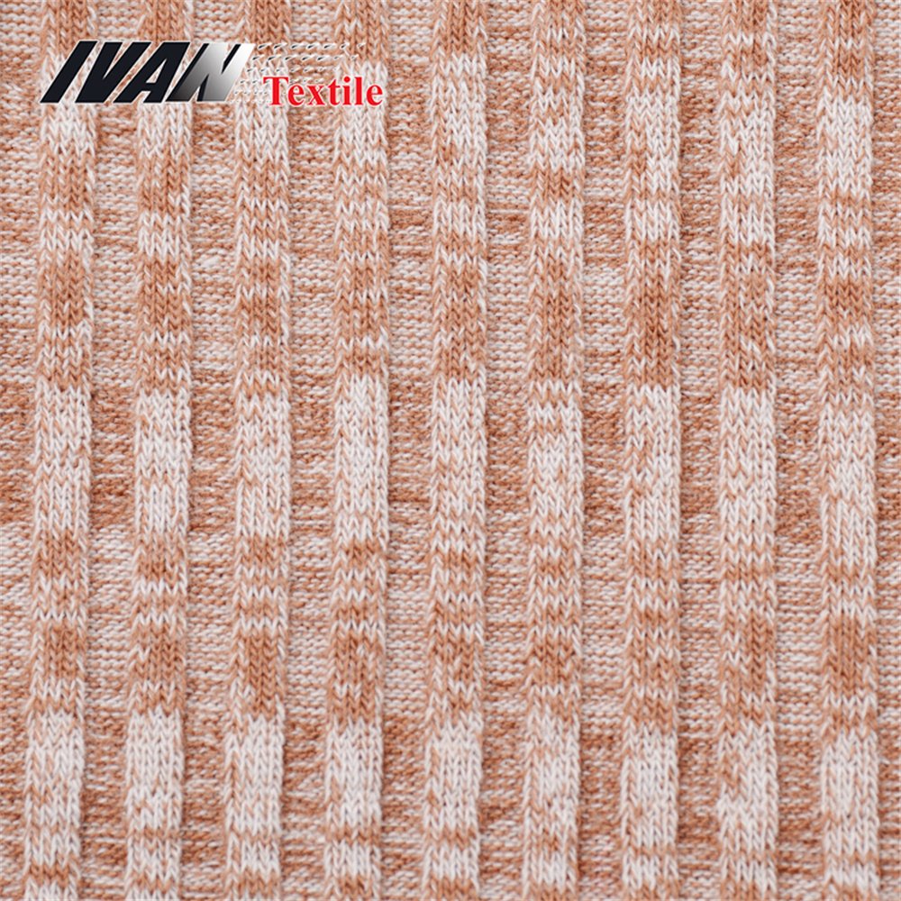 competitive price C/T/R SPANDEX 5*4 Rib Yarn Dyed for sweater