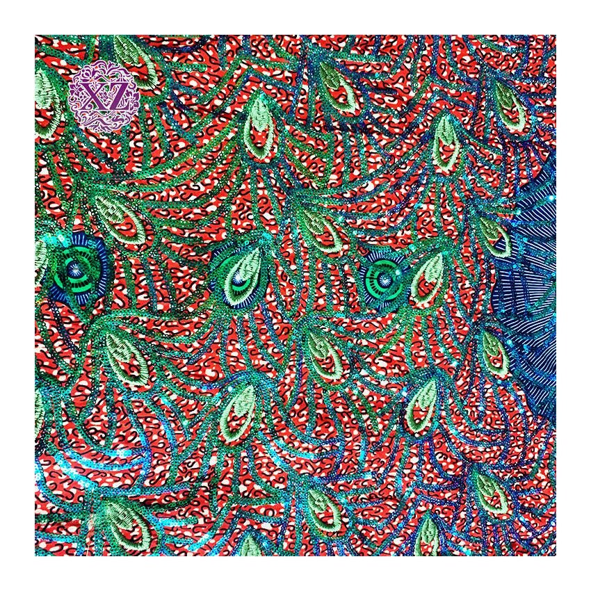 2024 Velvet Embroidery Designs Dress Lace Fabric Embroidery Soft Velvet Lace Fabric