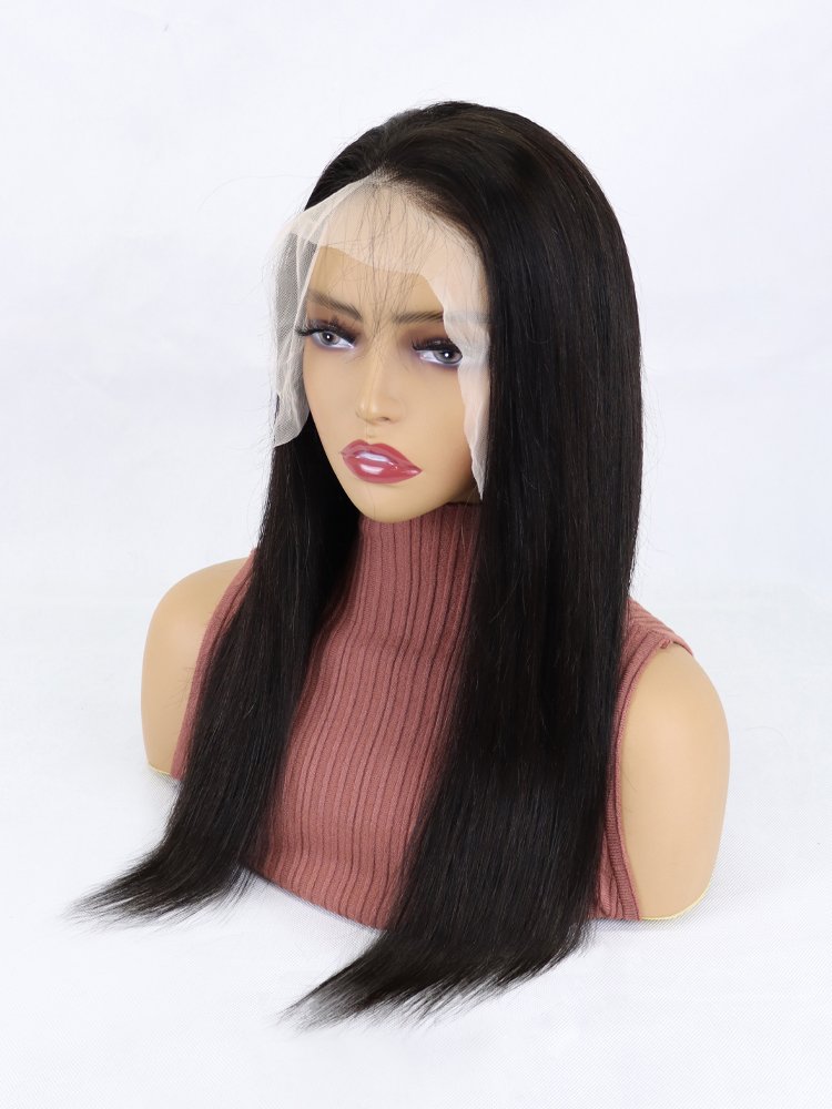 Wholesale Easy Wearing Peruvian Virgin Hair Lace Front Wig Human Hair Frontal Wig Vendors