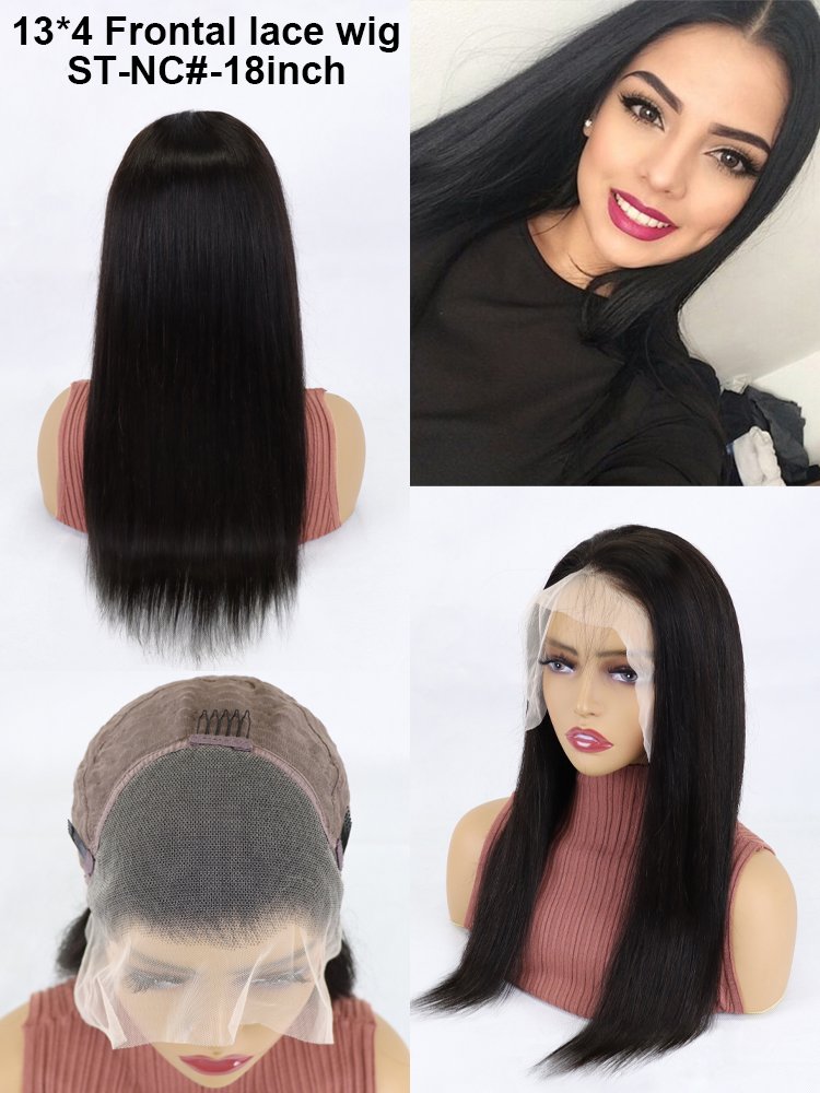 Wholesale Easy Wearing Peruvian Virgin Hair Lace Front Wig Human Hair Frontal Wig Vendors