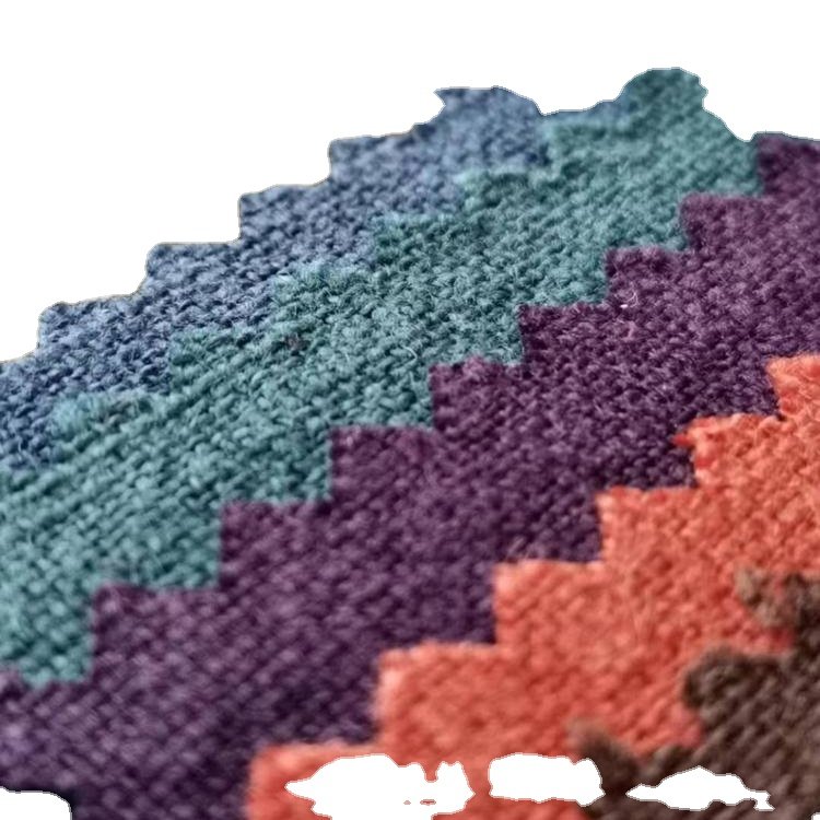 Ramie Cotton blended fabric plain dyed woven sand washed fold soft cloth for garment custom design