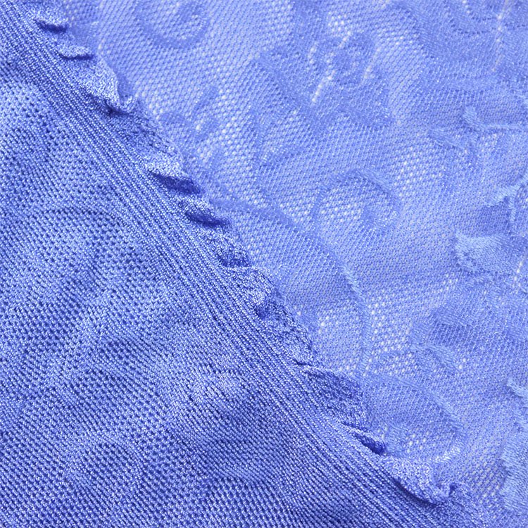 Nylon spandex luxury embroidery lace fabrics for dress and underwear