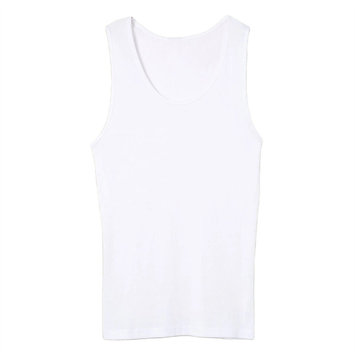 Custom Ribbed Tank Top Man Sleeveless O-neck Vest Basic Casual Summer Sportswear Workout Gym Men Ribbed Tank Top