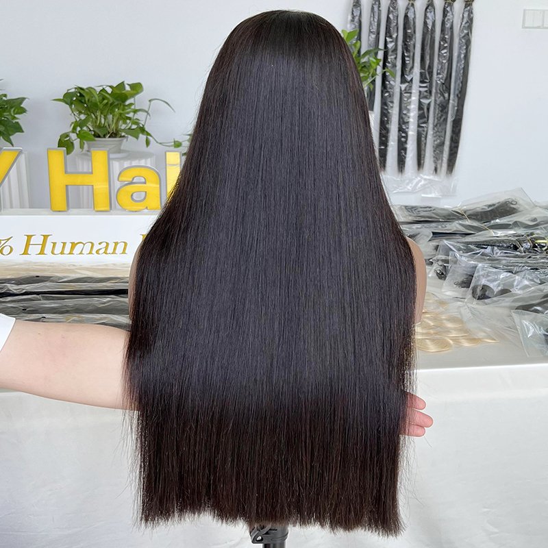 200 250 Density HD Full lace Human Hair Wig,Glueless Full HD Lace wig,Natural Virgin Human Hair Lace Front Wig for Black Women