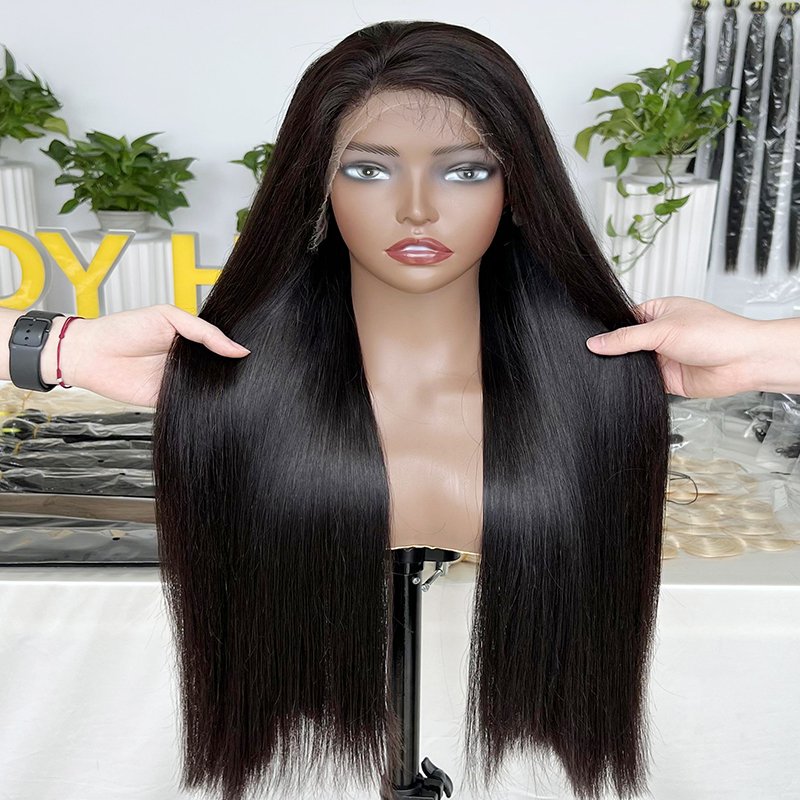 200 250 Density HD Full lace Human Hair Wig,Glueless Full HD Lace wig,Natural Virgin Human Hair Lace Front Wig for Black Women