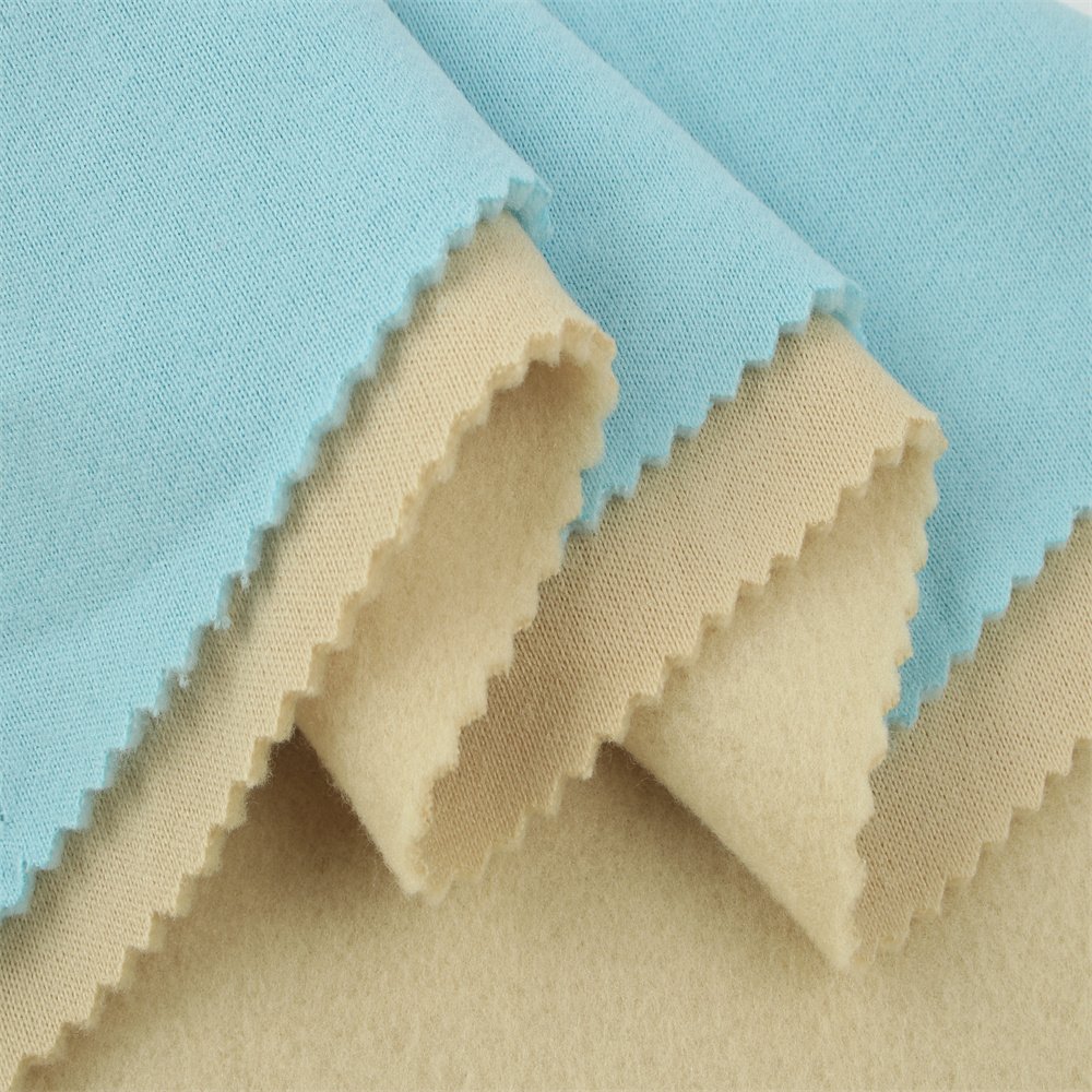 ZM003 Polar Fleece Soft Polyester Fabric 260 gms Sweat Shirt Material Hoodies Fabrics Polar Fleece Fabric