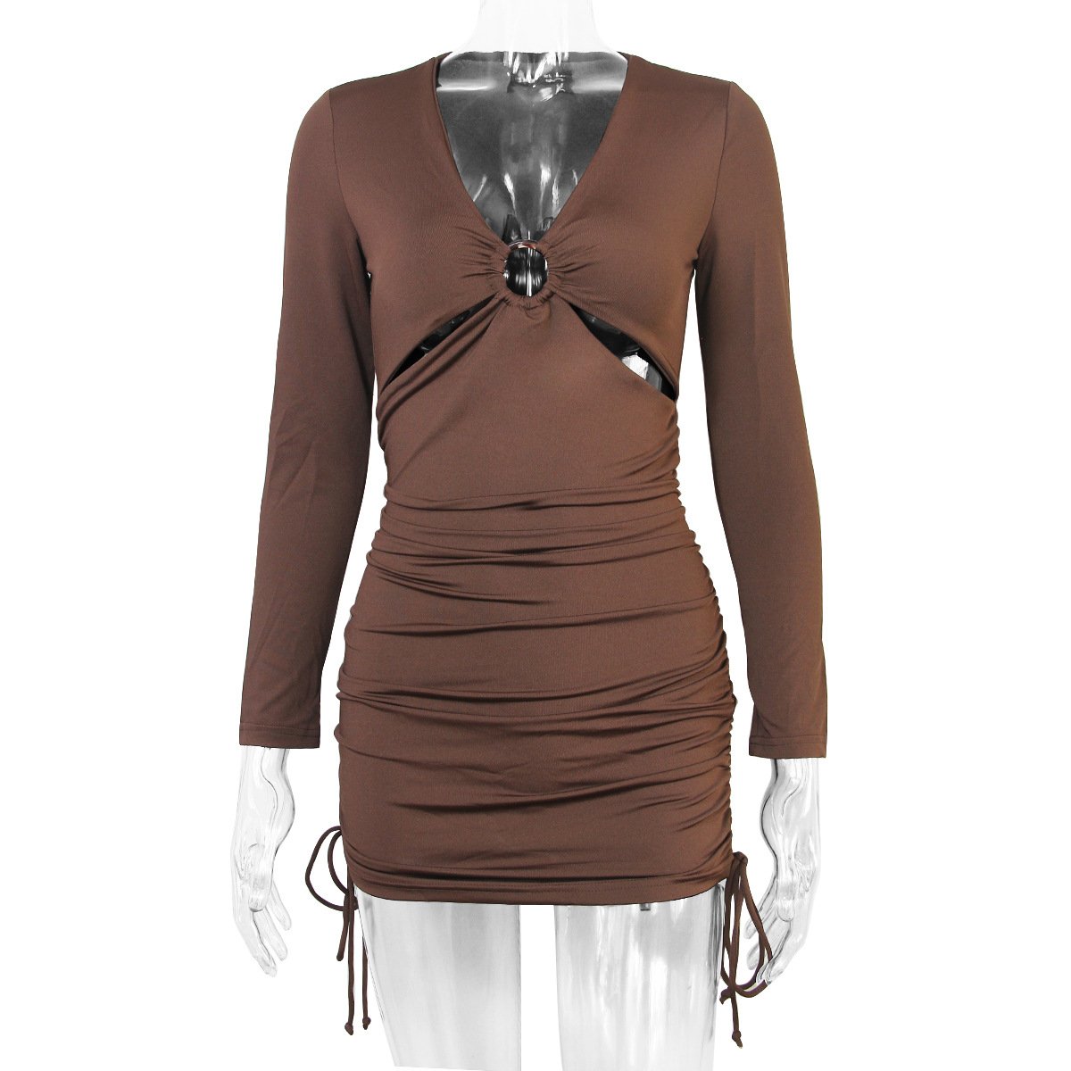 Solid Color Off Shoulder Wrap White Slip Dress Women Sexy Rib Knit Elegant Casual Dress Skirt With Split