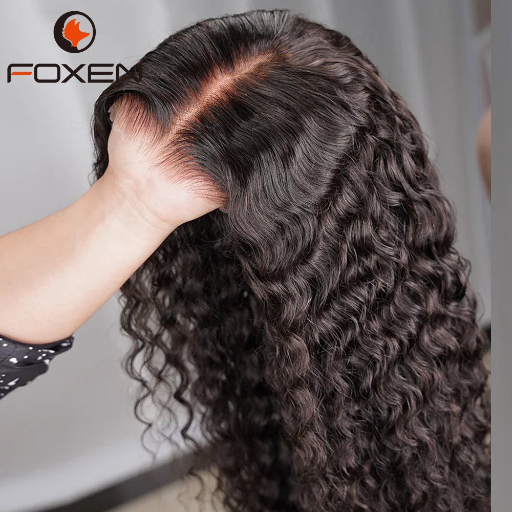 Wholesale Human Hair Wigs Brazilian Hair Jerry Curly Lace Front Wig Without Glue Ready To Go Glue Less Human Hair Wigs