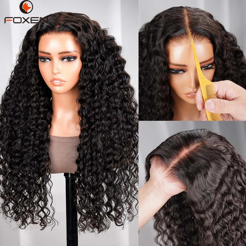 Wholesale Human Hair Wigs Brazilian Hair Jerry Curly Lace Front Wig Without Glue Ready To Go Glue Less Human Hair Wigs