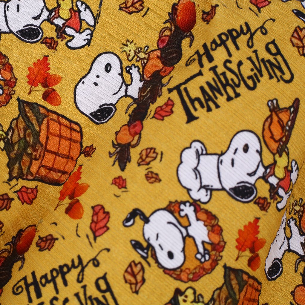 Wholesale custom cartoon pattern animal digital print 95% cotton 5% spandex cotton rib knit fabric