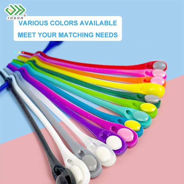 JOGHN silicone elastic shoe lace sneaker rubber lacefashion shoestring elastic shoelaces speed laces no tie shoelace