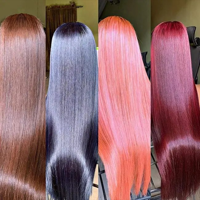 Hot Selling Full 360 Lace Front Wigs, Brazilian Human Hair Wigs Pre Plucked With Baby Hair, Transparent HD Lace Front Wigs