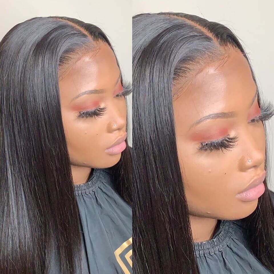 Top Quality 4x4 HD Lace Frontal ,10 inches HD Swiss Lace Frontal Supplier,613 Straight Wave Virgin Hair Frontal for black women