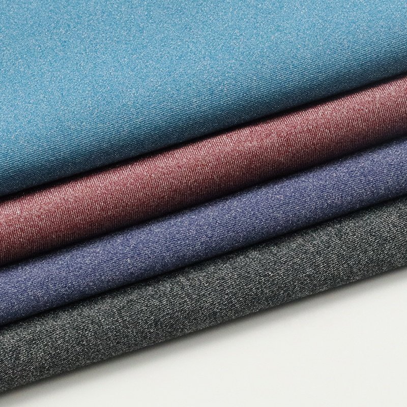Spot 40D weft knitting nylon spandex double-sided yarn 200g breathable casual sportswear yoga clothing fabric wholesale