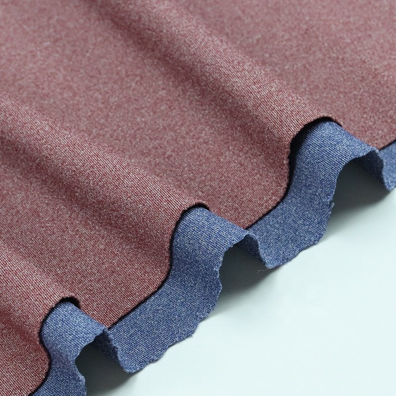 Spot 40D weft knitting nylon spandex double-sided yarn 200g breathable casual sportswear yoga clothing fabric wholesale