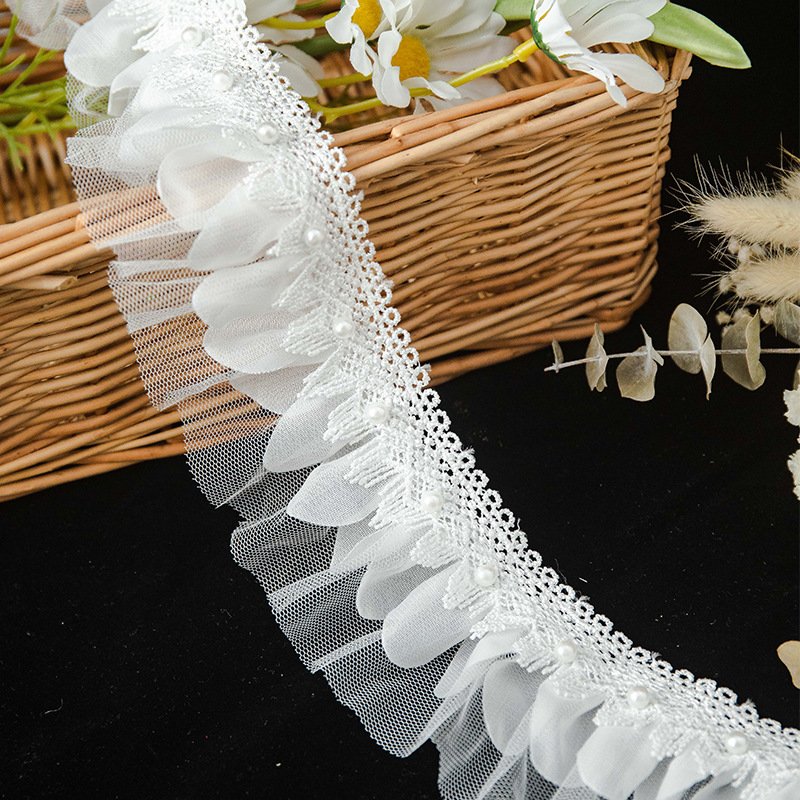 Guipure Lace Fabric for Wedding Lace LTZ004 High Quality Embroidered 2023 Hot Sales Europe and America Lace Embroidery Textile