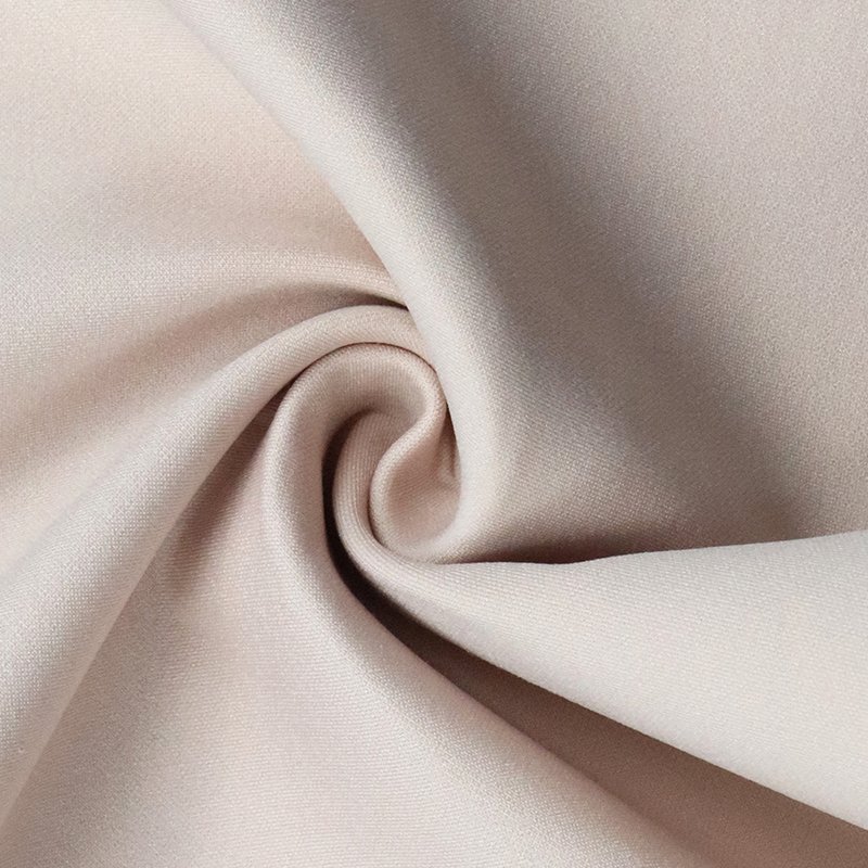 High elastic nylon 67% spandex 33% fabric 20/40N weft knitted semi gloss double-sided sandwich bra body shaping fabric