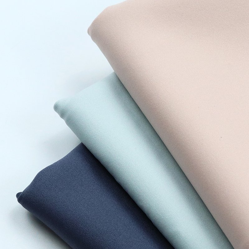 High elastic nylon 67% spandex 33% fabric 20/40N weft knitted semi gloss double-sided sandwich bra body shaping fabric