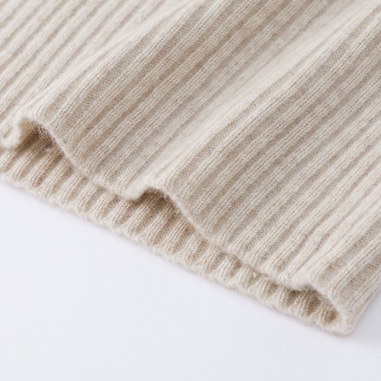 Cashmere Dress 100% Cashmere Women's Rib Skirt Spring Travel Wear Custom Design Factory Direct Wholesale