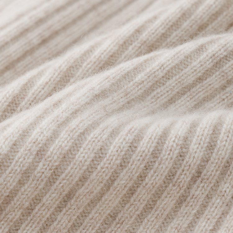Cashmere Dress 100% Cashmere Women's Rib Skirt Spring Travel Wear Custom Design Factory Direct Wholesale