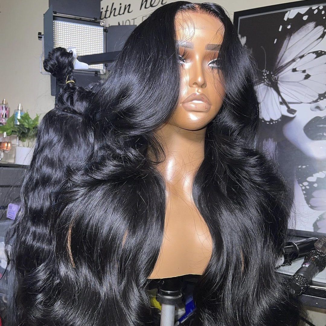 Wholesale Virgin Brazilian Hair Lace Front Wigs,Human Hair Wig Full Lace,13x6 Hd Lace Frontal Human Hair Wigs For Black Women