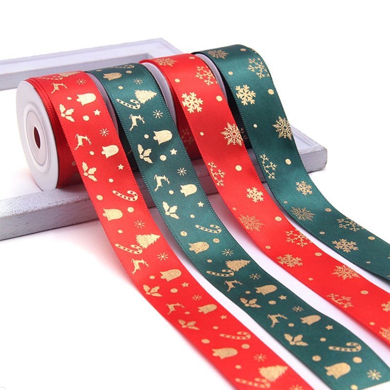 Custom printed words logo wholesale 15mm 5/8inch 20mm colorful lace wrapping ribbon gift jewelry box with printer satin ribbons