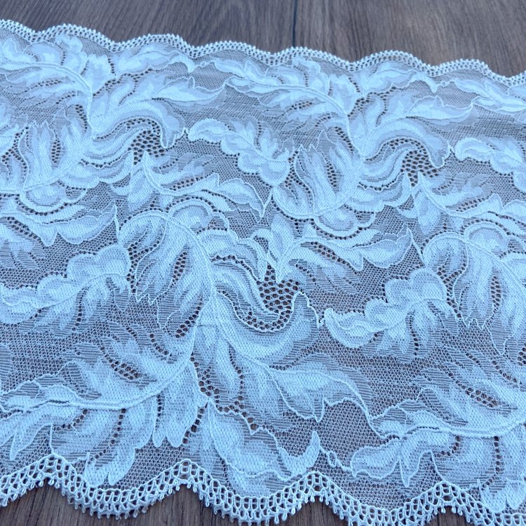 Zeal New Design French Style Stretch Spandex Fabric Floral Lace Trim Elastic Webbing Jewelry Making Craft Gift Wrapping Wedding