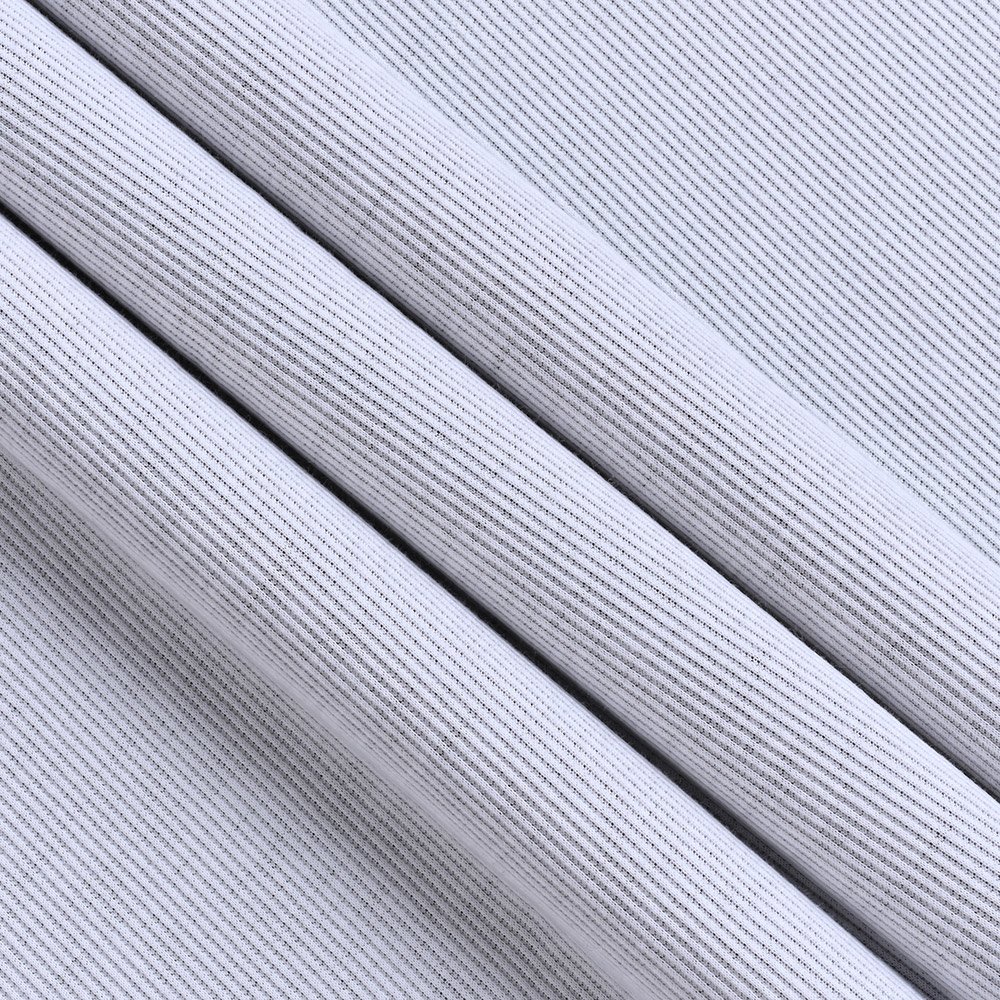 2*2 Rib Fabric 97% Polyester 3% Spandex Knitted Rib Fabric