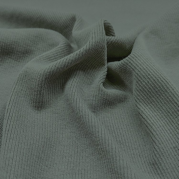 High Stretch Rayon Ribbed Fabric For Panties, Plain Cotton Rayon Knit Rib Fabric For Kids/