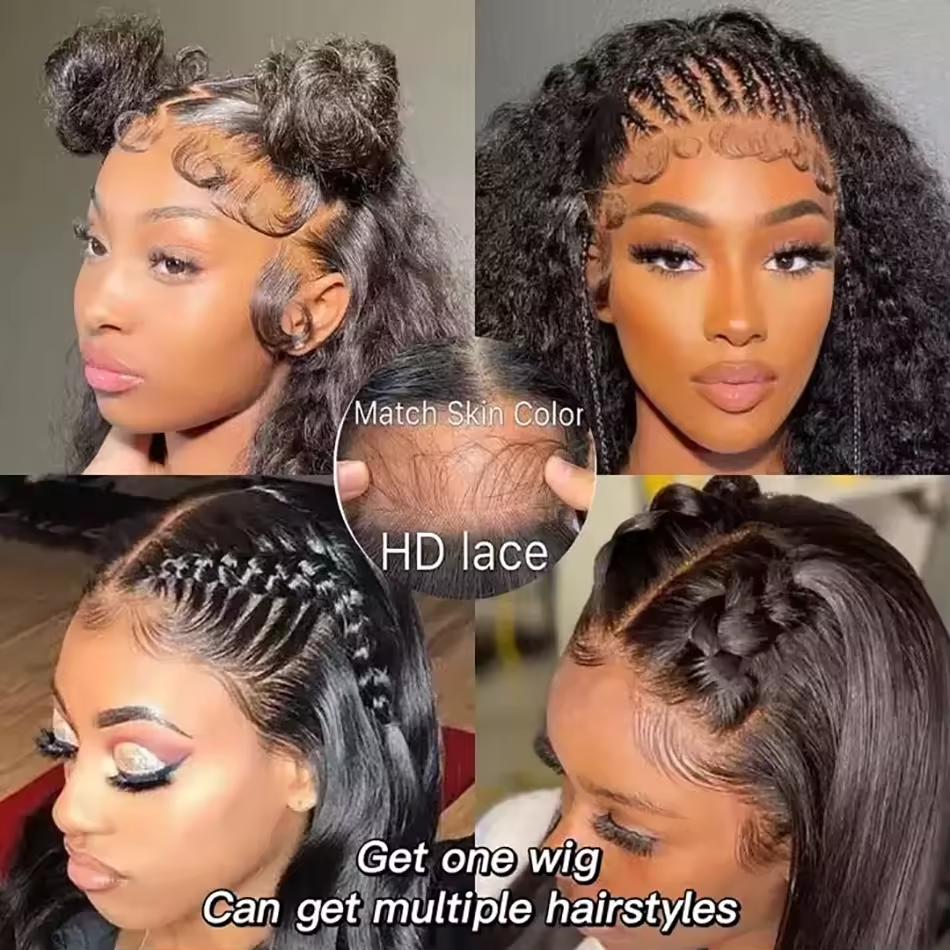 Wholesale African knotless Box Braiding Hair Wig Glueless Synthetic Hair Vendors Full Lace Front Braided Wigs for Black Women