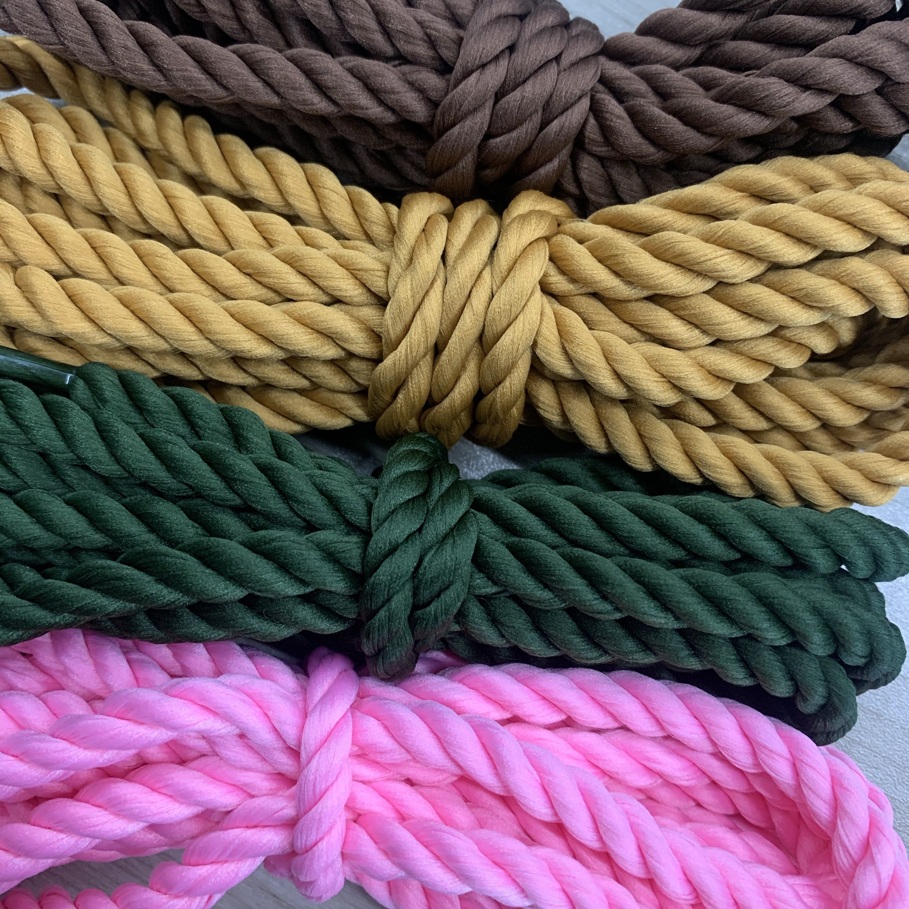 Custom fashion twisted round shoe laces 140cm stock ready to ship thick rope round shoelaces
