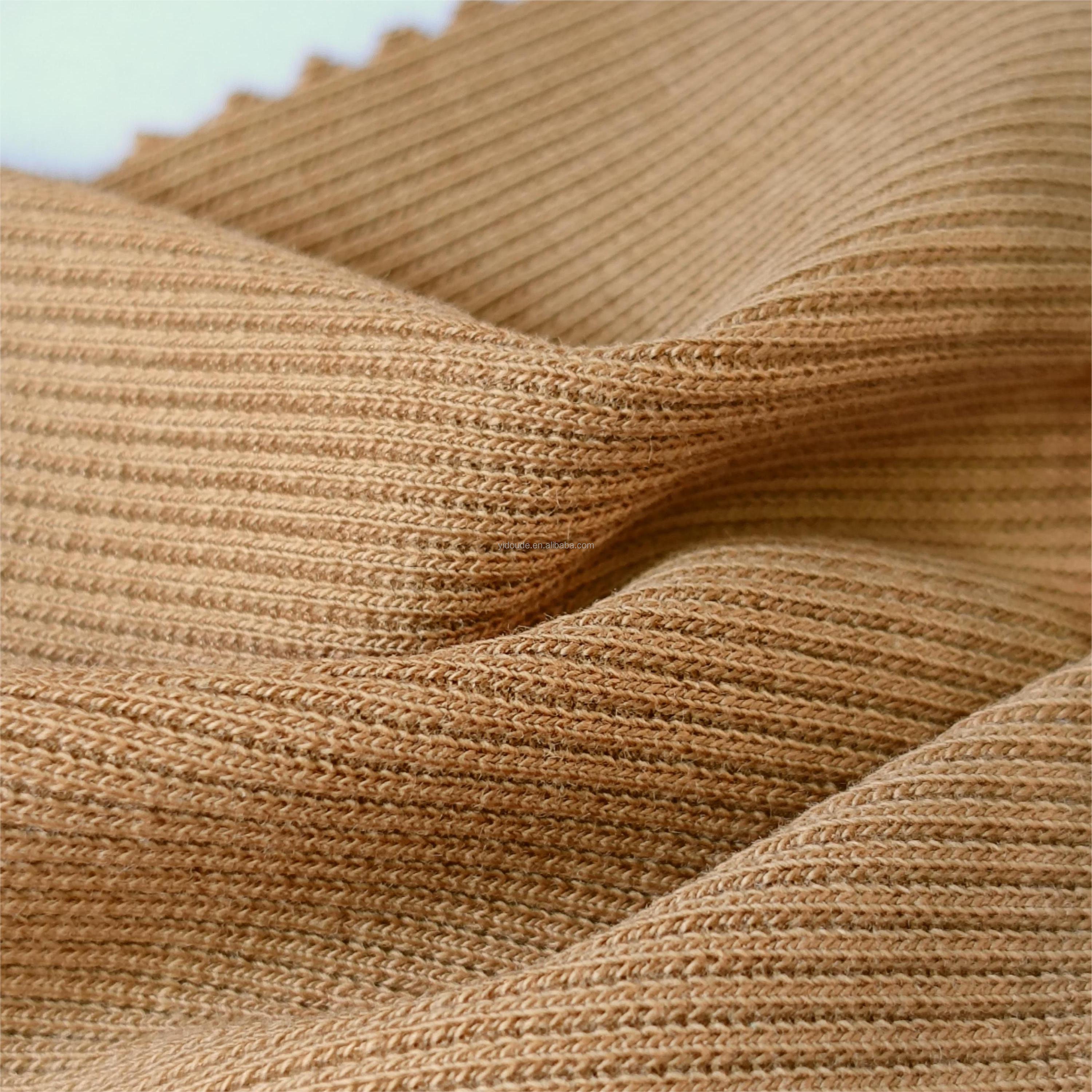 YWH1638# 400gsm hoodie cotton and polyester fabric double sided fabric cloths
