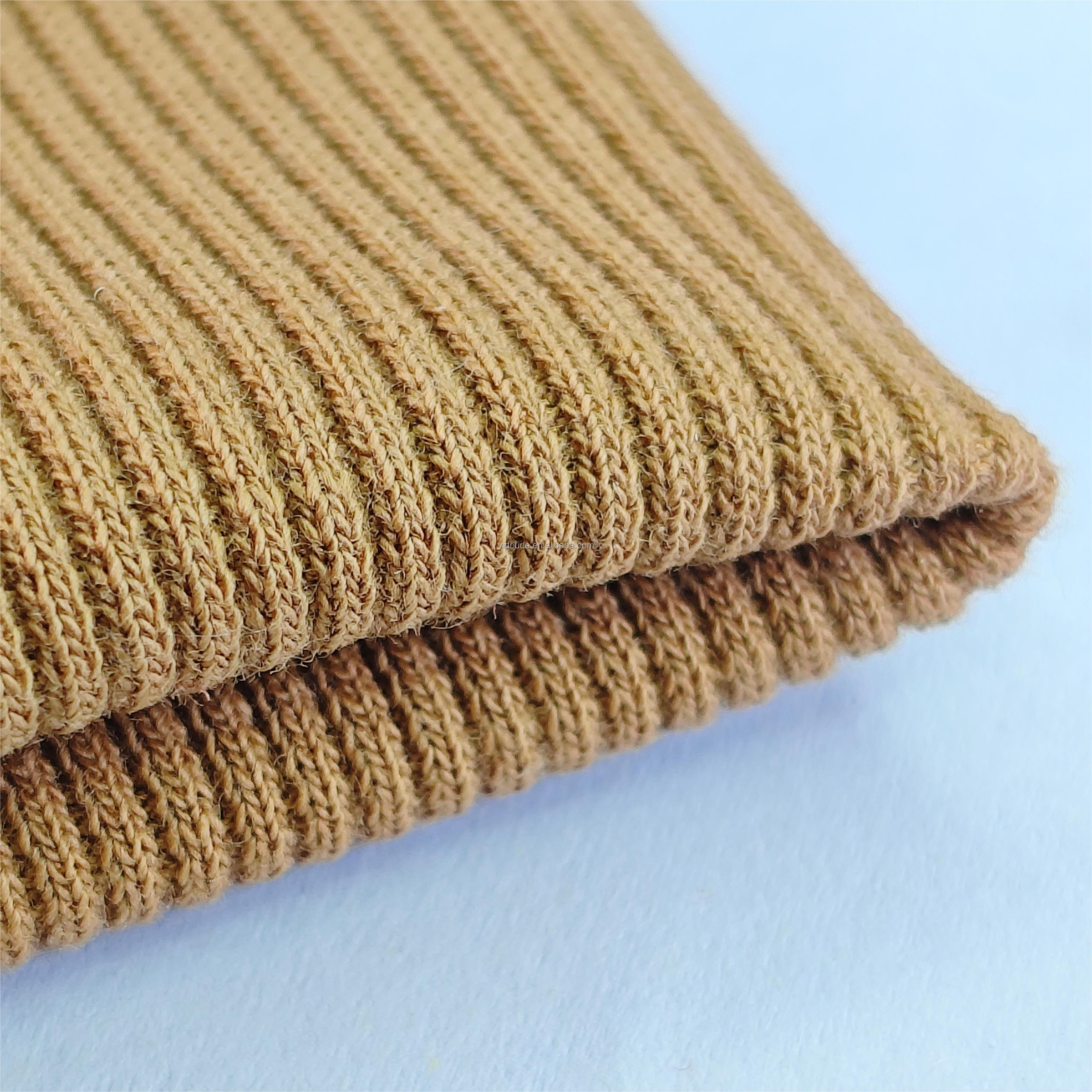YWH1638# 400gsm hoodie cotton and polyester fabric double sided fabric cloths