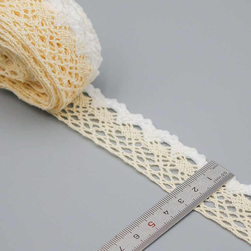 factory supply border trim crochet lace trim cotton sewing lace trim for clothing