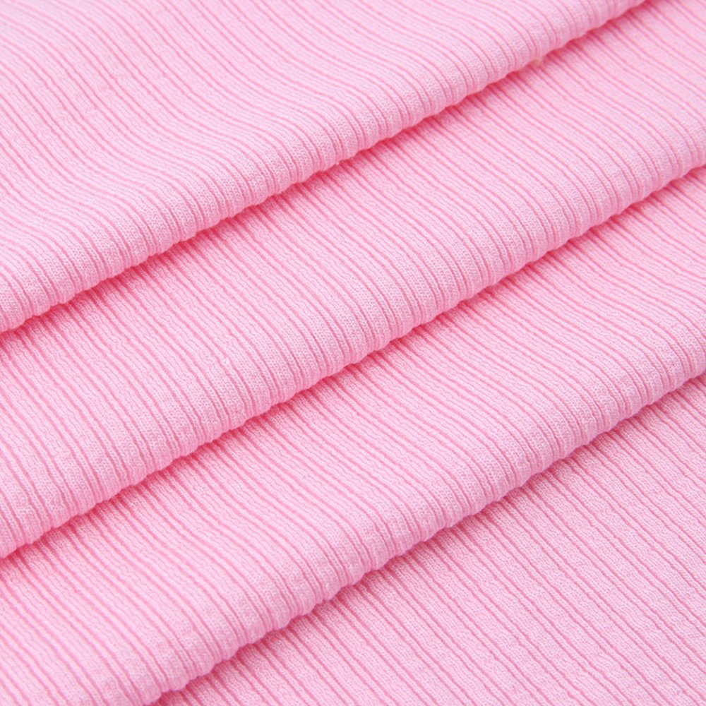 Wingtex Manufacturer Sweat Wicking Ribbed Cotton Spandex Fabric for Underwear
