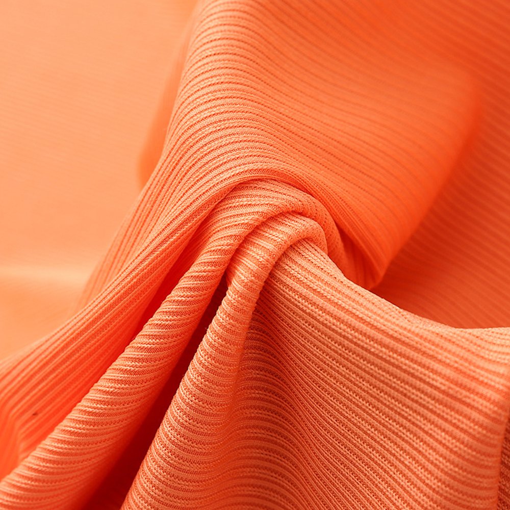 Wingtex Manufacturer Sweat Wicking Ribbed Cotton Spandex Fabric for Underwear