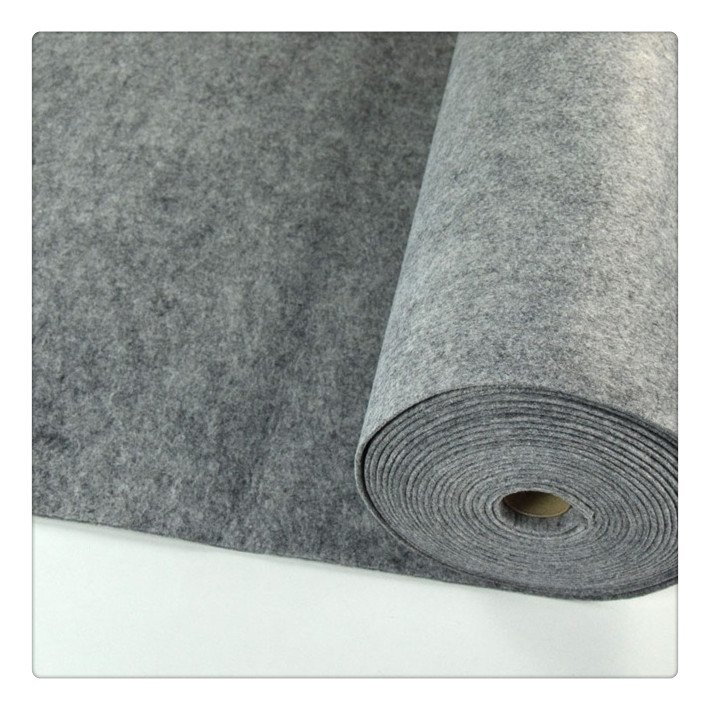 Factory Supply 2mm Thick Non-woven Felt Polyester Felt Roll Felt Fabric car felt