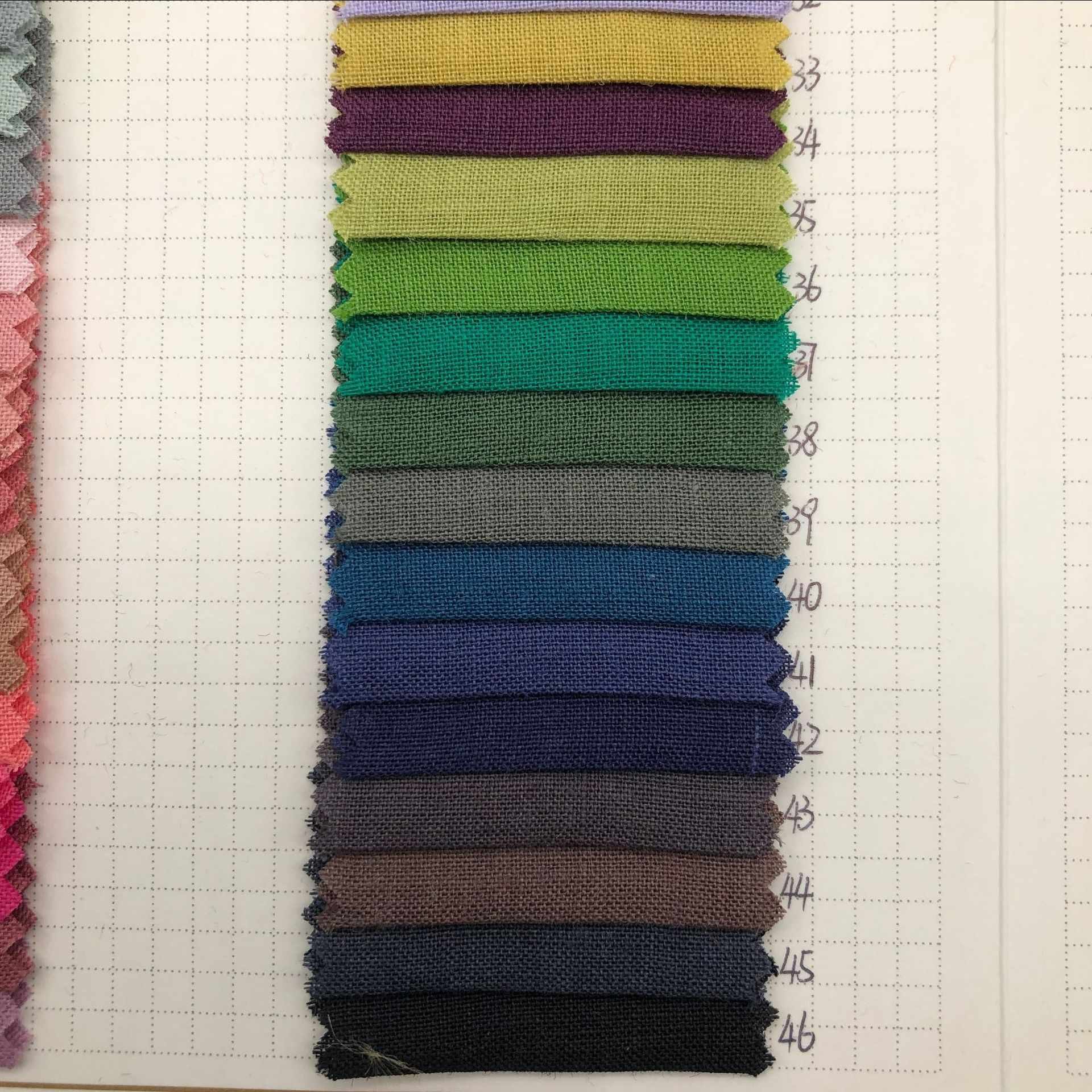 Spot Supply 100% Ramie fabric 120GSM Pure Ramie for dress