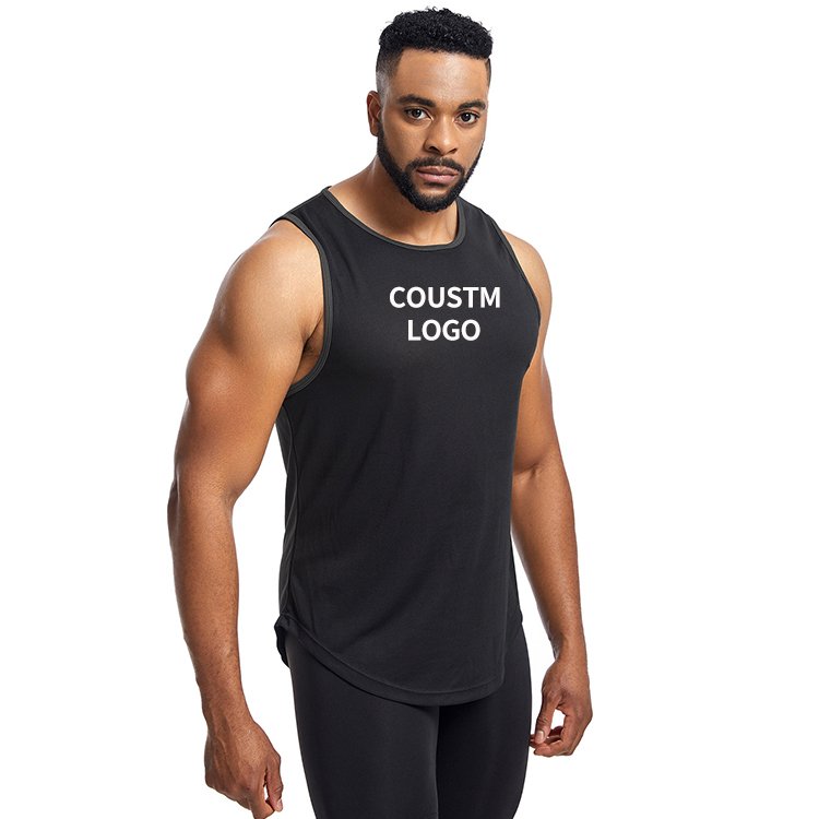 Gym Wear Men Tank Top Sleeveless Shirts For Men Gym Clothes Sleeveless Men'S Tank Top Quick Dry T-Shirt Running
